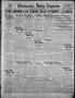 Newspaper: Chickasha Daily Express (Chickasha, Okla.), Vol. 24, No. 297, Ed. 1 W…